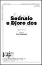 Sednalo E Djore Dos SSAATTBB choral sheet music cover